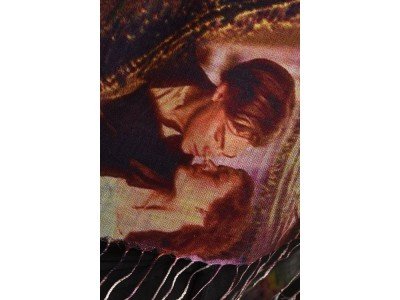 Zijde pashmina sjaal, film, liefde, valt soepel